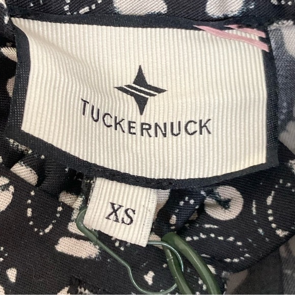 Tuckernuck Black Geo Tate Dress-Women’s XS-NEW WITH TAGS-Classic-Preppy-Designer - Picture 4 of 9